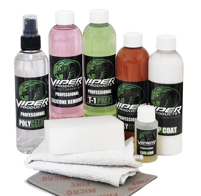 Läder & Vinylfärg | Mellanstort Kit för Färgning av Läder, Vinyl och Konstläder | Viper Products