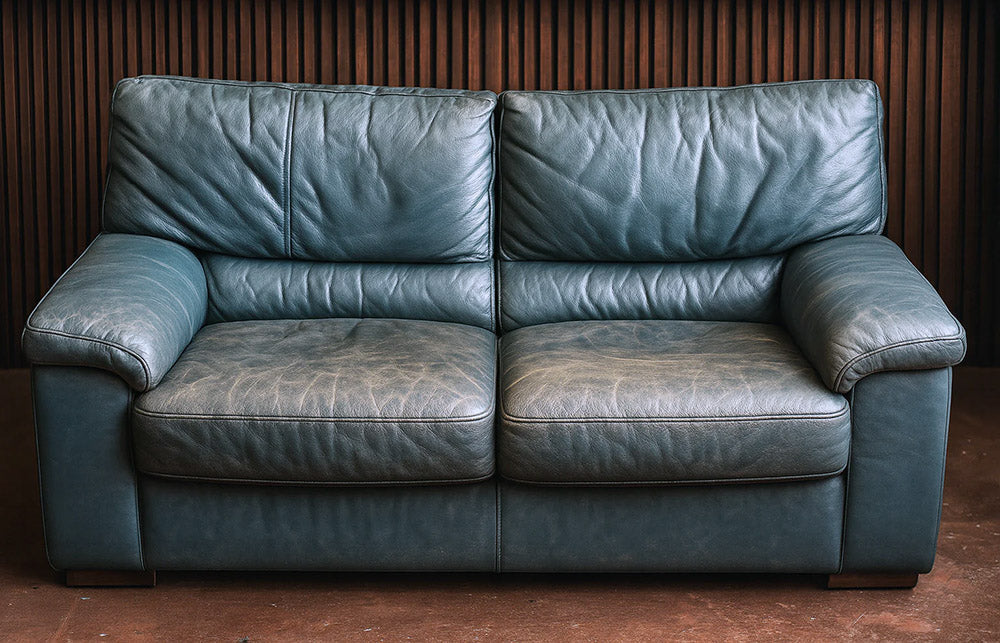 Renovera skinnsoffa med läderfärg – komplett guide för att färga läder och behandla sliten skinnsoffa