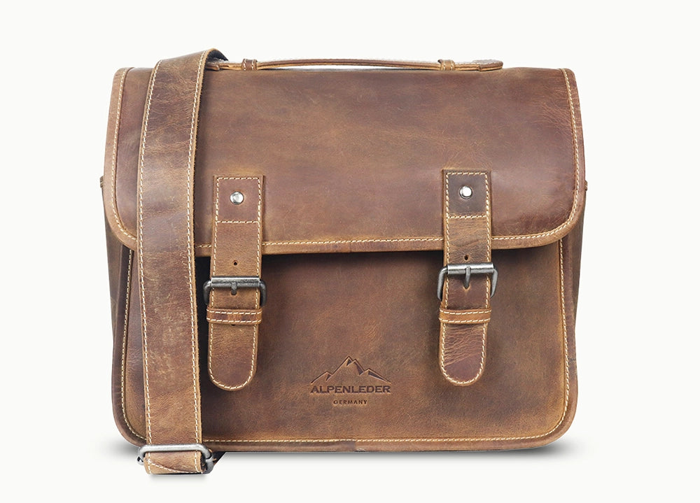 Kurirväska i Läder | Tourer | Alpenleder