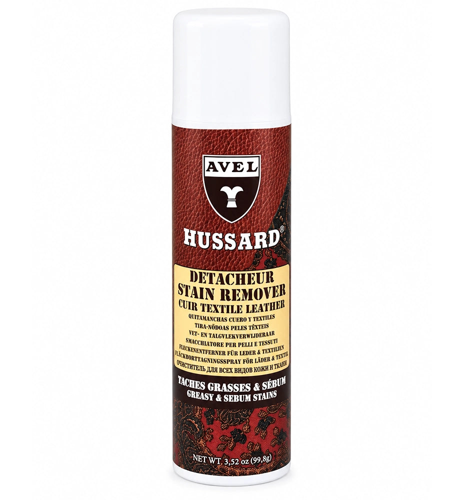 Avfettningsmedel för Läder och Textil | Avel Hussard Stain Remover | 150 ml