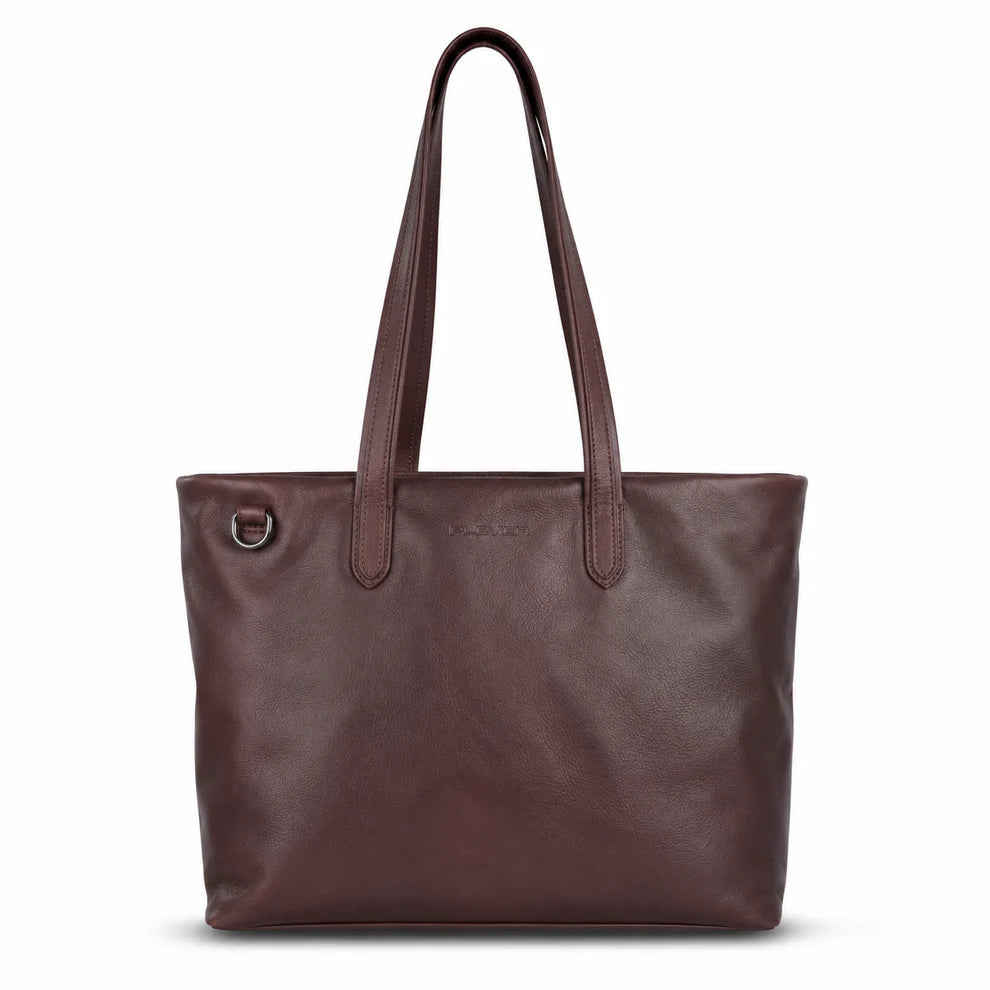 Laptopväska i Läder | Catz Brown | Plevier