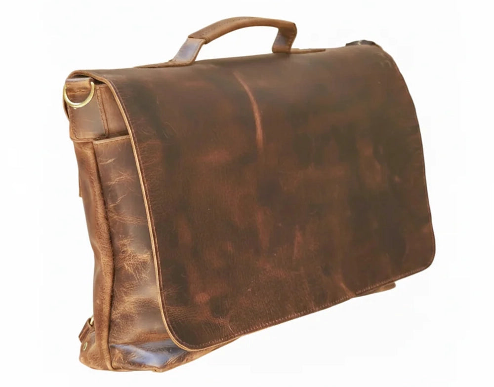 Laptopväska i Läder | Annadale | Rust Sydney