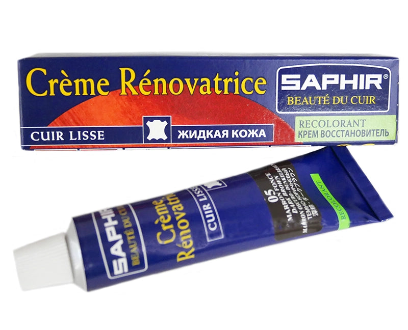 Renoveringskräm för läder | Saphir Creme Renovatrice | 25 ml