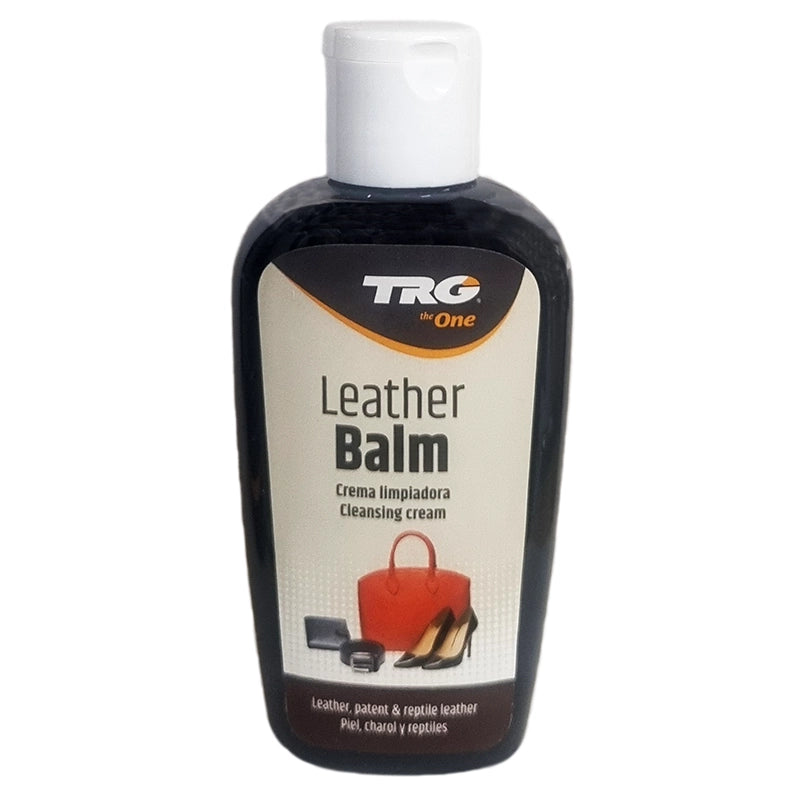 Svart Läderbalsam | TRG Leather Balm Black | 125 ml