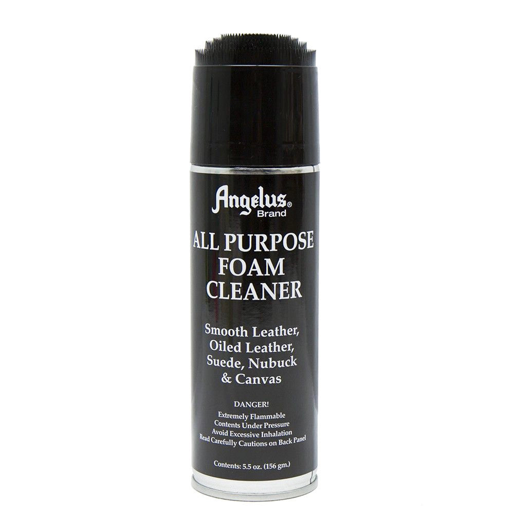 produktbild av en flaska innehållande rengöringsmedel i skumform från varumärket Angelus