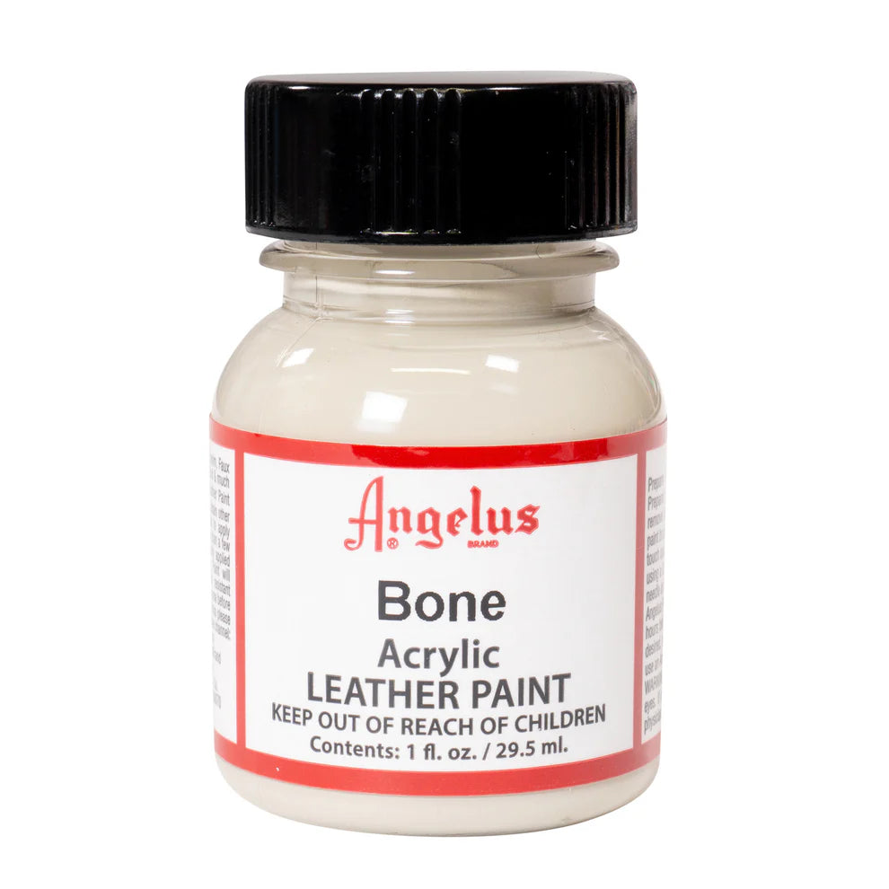 Benvit Läderfärg | Angelus Bone Acrylic Leather Paint