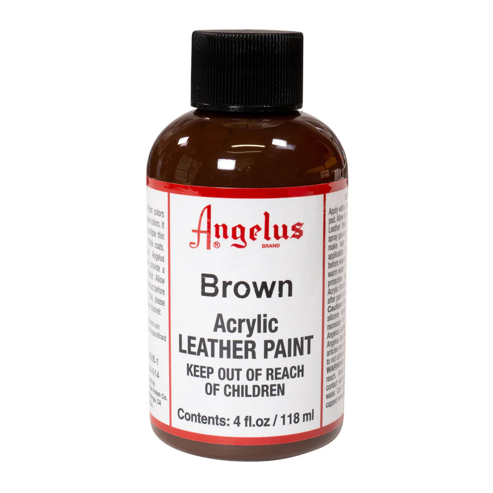 Brun Läderfärg | Angelus Brown Acrylic Leather Paint