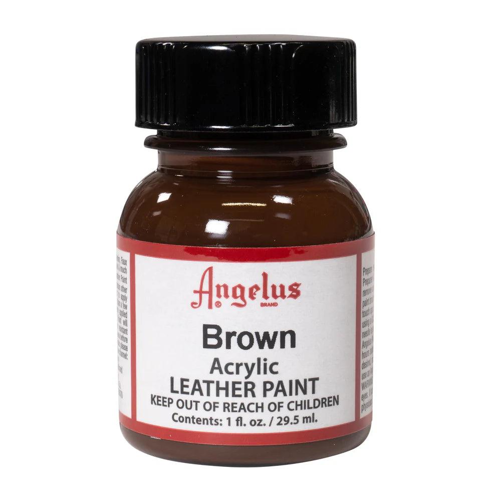 Brun Läderfärg | Angelus Brown Acrylic Leather Paint