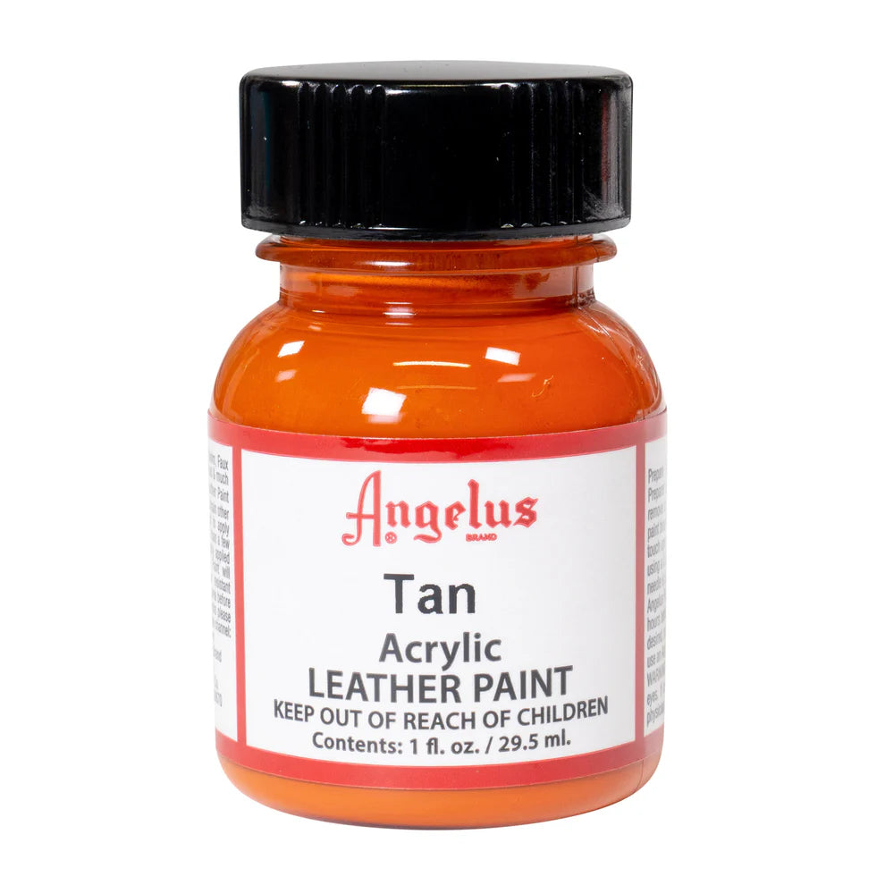 Ljusbrun Läderfärg | Angelus Tan Acrylic Leather Paint