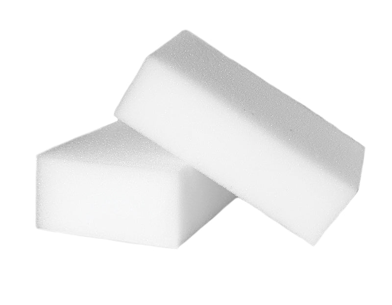 skumgummisvampar som används till att rengöra läder och applicera läderfärg