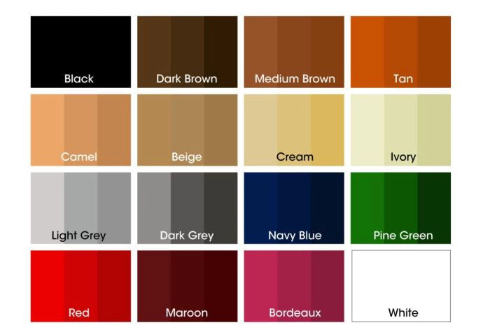 Kit for Cleaning and Recoloring Aniline Leather